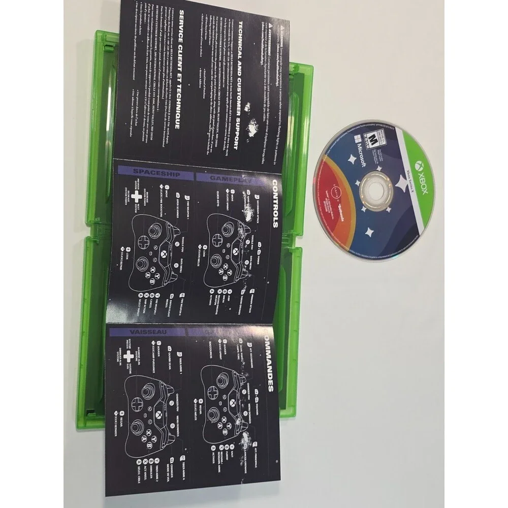 Starfield (Microsoft Xbox Series X, 2023) Complete W/ Insert